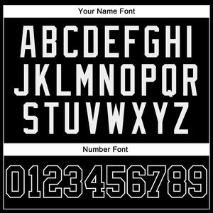 เสื้อเบสบอลสีดำขาวดำเสื้อเจอร์ซี่พิมพ์ลายซับลิเมชันงานตามสั่ง - Product Image 3