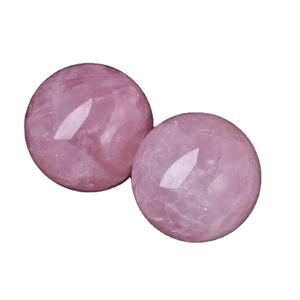 Sphère de pierres précieuses en quartz rose rose magnifiquement poli, boule de cristal Feng Shui de haute qualité pour la décoration intérieure, vente en gros - Product Image 1
