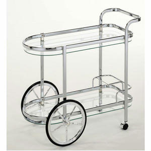 Chariot à thé en métal de luxe 10941-1151 - Product Image 3