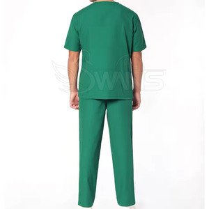 ชุดสครับแพทย์ดีไซน์โดดเด่น ขายดี ไซส์ใหญ่ MOQ ต่ำ สินค้ามาใหม่ ผ้าฝ้าย 100% รับทำโลโก้ตามสั่ง บริการ OEM - Product Image 2