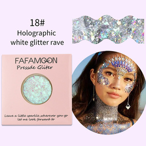Wholesale Maquillage Gold Sparkle Chunky Pressed <b>Eyeshadow</b> Glitter Eye Shadow Makeup Products - Product Image 3