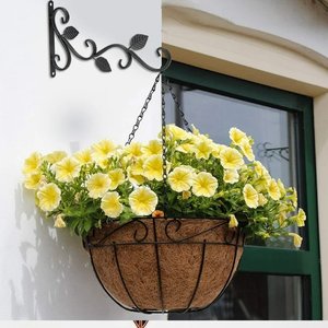 Support de fleur en métal doré nordique Design classique maison hôtel bureau tenture murale dessus de Table support de fleur artificielle - Product Image 3