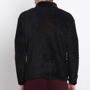 Ropa de calle hecha a medida nuevo diseño de alta calidad personalizada invierno Sherpa pesado Patchwork polar chaqueta con cremallera para Unisex - Product Image 2