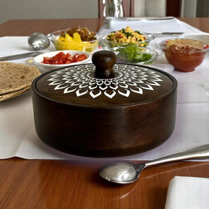 Caja para Roti de Madera India 100% Natural y Pulida para Cocina, Producto Decorativo de Plástico Más Vendido - Product Image 5