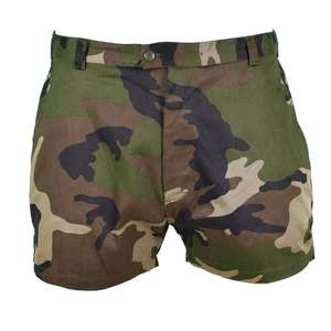 Trendy High Waist <b>Board</b> <b>Shorts</b> Camouflage Design Tassels <b>Women</b> Summer 2025 Woven Plain Dyed Cotton/Polyester Spandex Quick Dry - Product Image 4