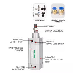 Reemplazo directo del cilindro neumático modelo 16340 de alta calidad para OEM Compatible con actuador - Product Image 3