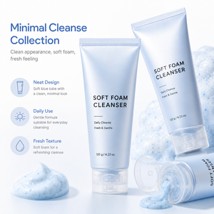 Espuma Limpiadora Facial Suave para el Cuidado de los Poros, Piel Fresca y con Aspecto Liso, 120g, Espuma Limpiadora Facial - Product Image 3