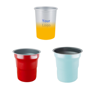 Tasse à bière en métal pour le <span class=keywords><strong>camping</strong></span> en plein air Tasse en aluminium réutilisable pour garder au froid la boisson froide en aluminium réutilisable pour Les Brasseurs du <span class=keywords><strong>Nord</strong></span> - Product Image 1