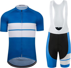 ชุดปั่นจักรยานสำหรับผู้ชายชุดปั่นจักรยานผ้าโพลีเอสเตอร์100% สำหรับฤดูร้อนออกแบบได้ตามต้องการ - Product Image 5