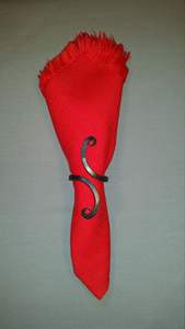 Elegante y Funcional Anillo de Servilleta de Hierro, Sostiene las Servilletas de Forma Segura, Agrega Sofisticación a la Mesa de Comedor, Calidad Duradera, Lujo para Bodas - Product Image 4