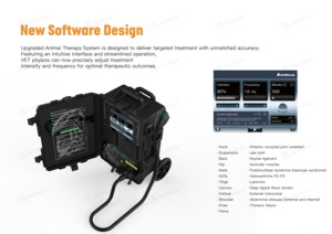 EMFOCUS VET FSWT 500000 Schüsse Fokus Stoßwellen therapie gerät Elektro magnetische Stoßwellen-Pferde therapie Pferde therapie - Product Image 2