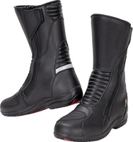 Chaussures de moto en cuir véritable de qualité supérieure pour hommes bottes de moto de course imperméables et respirantes