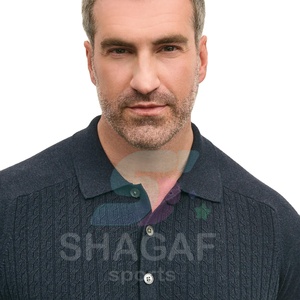 Cárdigan Casual de Invierno para Hombre, Personalizado, 100% Lana Merino, Transpirable, con Botones y Peso de Tela de 480g - Product Image 3