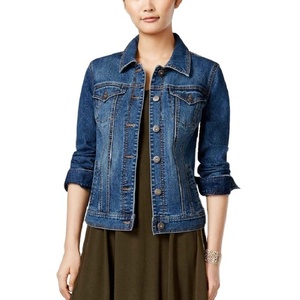 Vestes en jean personnalisées pour femmes, veste en jean pour femmes, prix, qualité supérieure, logo personnalisé, conception de vêtements, grossistes - Product Image 5