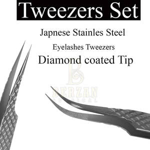 Pince à cils d'isolation de marque privée personnalisée en acier inoxydable de la meilleure qualité pour les extensions de cils - Product Image 6