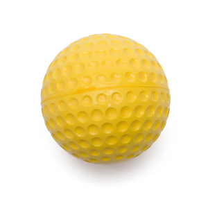 Venta caliente Máquina de lanzamiento profesional Hurling Dimple Ball Yellow Practice Softball Cork Pakistán - Product Image 2