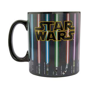 Tasse en céramique Star Wars ODM 600 ml, tasse thermos faite à la main, design moderne, tasse sabre laser XL originale avec cuillère de sécurité pour cadeaux - Product Image 6