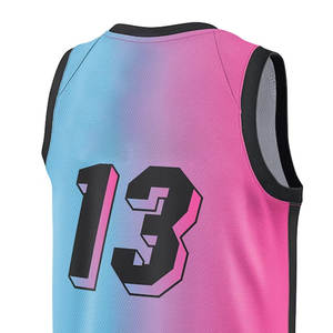 Chaleco Deportivo Personalizado de Baloncesto, Transpirable, de Secado Rápido, Estilo Verano, Multicolor, OEM, Etiqueta Privada, Superventas - Product Image 4