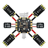 Aocoda-RC 48K AM32 3-8S 80A Single ESC 70A 80A Chip AT32F421K8U7 Mendukung Dshot Call Back untuk Suku Cadang Drone Balap FPV