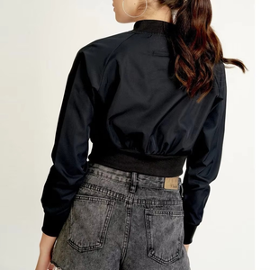 เสื้อโค้ทขนเป็ดบอมเบอร์สำหรับผู้หญิงมีฮู้ดคอปกกันน้ำลำลองระบายอากาศได้ดีแจ็คเก็ตฤดูหนาว - Product Image 3