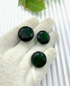 AA + Màu Xanh Lá Cây thạch anh tươi tốt Tia Lửa đá quý với rực rỡ rõ ràng hoàn hảo cho Nhẫn mặt dây chữa bệnh đồ trang sức và tùy chỉnh thiết kế sáng tạo - Product Image 4