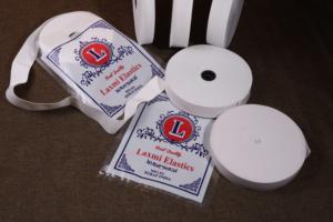 Chất lượng cao Trắng đàn hồi băng cuộn laxmi elastics trắng đàn hồi băng cuộn stretchability độ bền và mịn hoàn thiện - Product Image 2