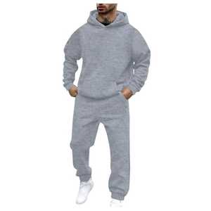 Conjuntos de sudaderas con capucha Ropa de hombre Moda Otoño/Invierno Ropa de diseñador Chaqueta con capucha + Pantalones Traje Jogging Ropa deportiva Traje de dos piezas - Product Image 4