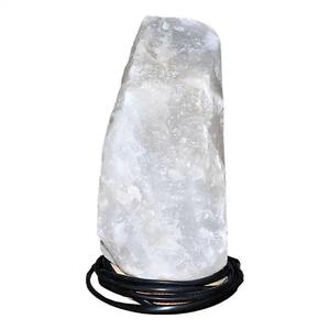 Lámpara de sal del Himalaya 2-3Kg Artesanía natural blanca para decoración del hogar - Product Image 3