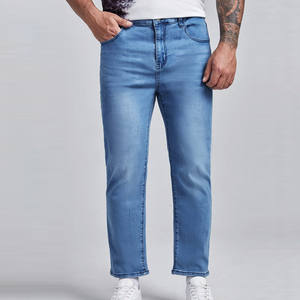 Nouveau design, confortable, coupe régulière, qualité supérieure, pantalon en denim tendance pour hommes - Product Image 1