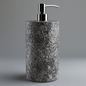 Distributeur de savon au design classique, durable et écologique, fabriqué en métal de qualité supérieure, adapté à la décoration de salle de bain moderne et luxueuse - Product Image 1