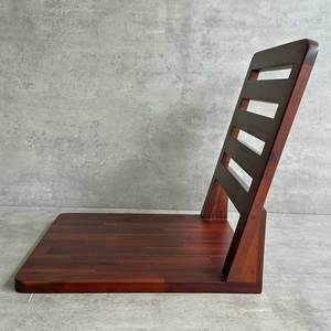 Chaise de sol minimaliste japonaise traditionnelle élégante GB68015, chaise de massage japonaise en bois pour la maison et le bureau - Product Image 5