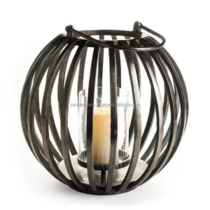 Bougeoir en argent de luxe pour salon et décor d'hôtel maisons minimalistes verre côtier disponible fabriqué par Zahid Exports - Product Image 2