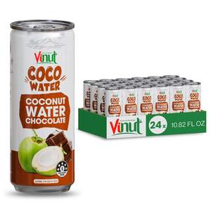 320ml <b>Sugar</b>-<b>Free</b> Coconut Water Puree with <b>Chocolate</b> 100% Juice Wholesale Private Label <b>Free</b> Sample Vietnam Manufacturer - Product Image 1