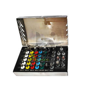 Taladros de implante quirúrgico dental con tapón para procedimientos profesionales de implantes orales Taladros de implante duraderos con juego de tapón - Product Image 1