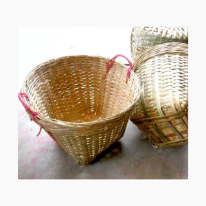 Panier en bambou tissé écologique multi-usages pour la décoration intérieure panier de fruits légumes artisanat fabriqué au Vietnam - Product Image 1