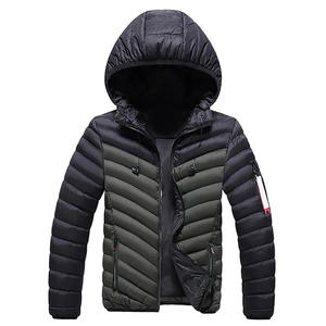 Customized Men <b>Clothing</b> Quilted Puffer Jacket Winter <b>Warm</b> Packable Puffy High Quality outdoor jacket - Product Image 3