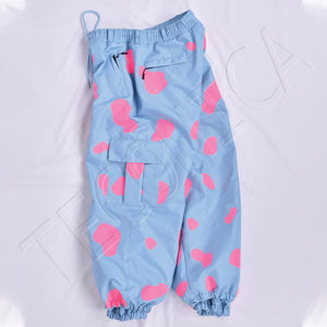 Pantalones de esquí OEM personalizados para Unisex, impermeables, a prueba de viento, transpirables, para snowboard, invierno, forro de nailon de poliéster alto, bolsillos duraderos - Product Image 3