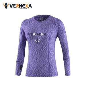 Top vente personnalisé femmes Compression Rash Guard à manches courtes léger écologique été vêtements actifs de haute qualité - Product Image 3