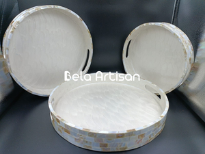 ถาดม็อบทำจากเรซินพร้อมที่จับถาดตกแต่งหรูหรา - Product Image 2