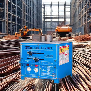 Directo de fábrica 220V Sub-25 Máquina dobladora de barras de refuerzo Maquinaria de construcción monofásica para planta de fabricación - Product Image 1