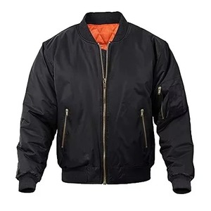 Easy Fit Comfort Grip Bomber Jacket Water Guard Líneas limpias Capa abierta Soft Backing Bomber Jacket - Product Image 1