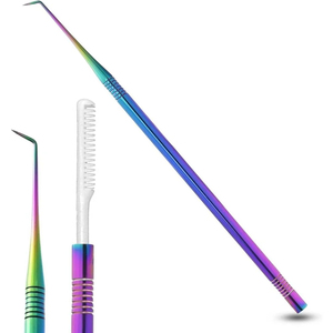 Outil de rehaussement de cils de qualité supérieure, couleur arc-en-ciel, pour salon de beauté, pour permanente, extensions et teinture des cils - Product Image 1