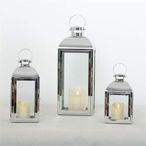 Designer Antique White Rustic Finished Metal Candle Holder Vintage Best Selling Metal <b>Lantern</b> Wholesale Manufacturer Supplier - Product Image 2