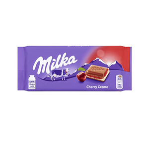 Milka Cherry 100g - Delicia de Chocolate con Cereza Dulce y Jugosa - Product Image 3