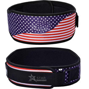 Cinturón deportivo de neopreno resistente personalizado cinturón de gimnasio de levantamiento de pesas profesional con logotipo personalizado para levantamiento de pesas - Product Image 6