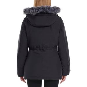 Parka classique pour femme, veste matelassée chaude, coupe-vent, à capuche, vêtement d'extérieur confortable et élégant, mode d'hiver, parkas pour femmes - Product Image 6