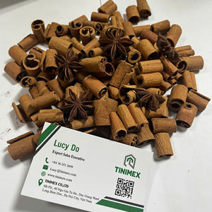 Anillos Cortados Cassia Canela Kayu Cincin Darchini Halqa/ Premium Vietnam Cassia, Aroma Natural, Alto Contenido de Aceite - Product Image 1