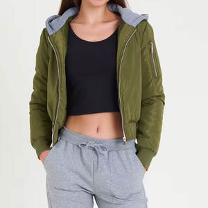 Chaqueta Acolchada de Mujer, Nueva, a la Moda, en Grandes Cantidades, con Cierre, Estampado, Impermeable, Resistente al Viento, de Alta Calidad, al por Mayor - Product Image 5