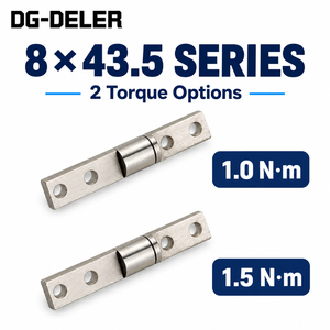 Engsel Torsi Miniatur Diameter Poros 8mm, Pivot Gesekan Inline dengan Pilihan Torsi 0.3, 0.5, 1.0, 1.5 Nm - Product Image 4