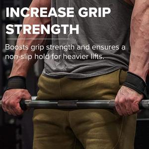 Correas de Levantamiento de Pesas para Gimnasio, Muñequeras Antideslizantes para Fitness, Correa de Muñeca Acolchada para Levantamiento de Pesas - Product Image 4